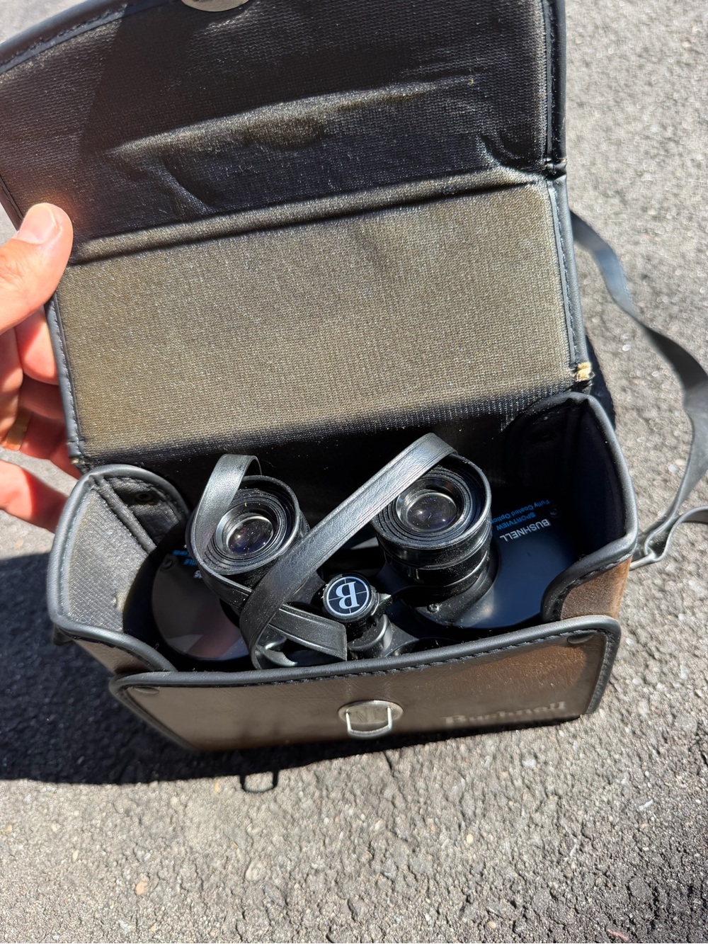 Vintage Bushnell 7x35 Wide Angle Binoculars w/ Original Case